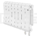 Радиатор биметаллический Royal Thermo Infinity 300 Bianco Traffico VR80 - 8 секц., фото 1