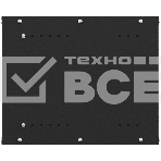 Шкаф коммутационный NTSS Lime (NTSS-WL6U5545GS-BL) настенный 6U 550x450 мм пер. дв. стекл несъемн. бок. пан. 30 кг черный 370 мм 9.6 кг 110 град. 370 мм IP20 сталь, фото3