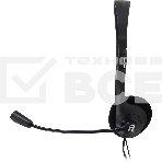 Гарнитура проводная Oklick HS-M143VB черный 1.8м накладные оголовье, фото3