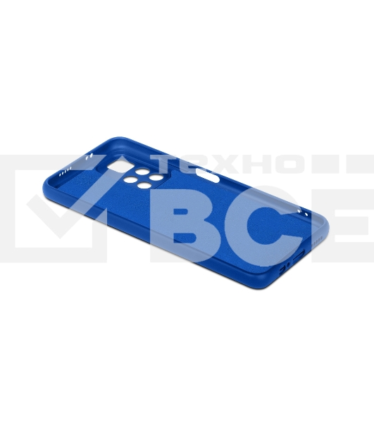 Чехол (клип-кейс) DF poOriginal-05, для Xiaomi Poco M4 Pro 5G, синий