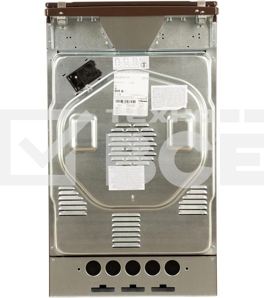 Плита электрическая Hansa FCEB53000 коричневый, конфорок 4 шт, духовка 69 л, 50 см x 85 см x 60 см