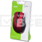 Мышь беспроводная Acer OMR032 черный/красный, 1600 dpi, радиоканал, USB, кнопки - 4, фото6