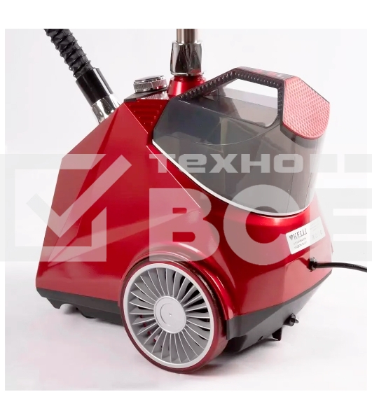 Отпариватель Kelli KL-817 красный, 2800 Вт, 90 г/мин, 3800 мл