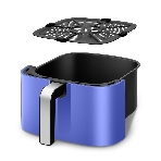 Аэрогриль Kitfort КТ-2263 синий/черный, 1800 Вт, 6.3 л, сенсор, 8 программ, фото2