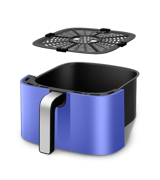 Аэрогриль Kitfort КТ-2263 синий/черный, 1800 Вт, 6.3 л, сенсор, 8 программ