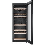 Винный шкаф Haier FWC77GDAE1 черный, 190 л, 2 отсека, 77 бут., класс A, фото3
