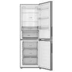 Холодильник Haier CEF530CSRG серебристый двухкамерный 207/91л морозилка снизу, No Frost, фото2