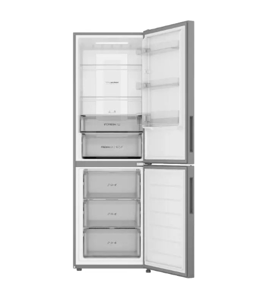 Холодильник Haier CEF530CSRG серебристый двухкамерный 207/91л морозилка снизу, No Frost