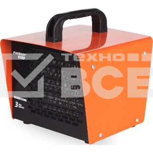 Калорифер PATRIOT PT-Q 2S 2кВт 220В терморегулятор PTC шнур с евровилкой