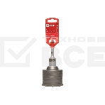 Коронка буровая по бетону с оснасткой TCT-72 М22 SDS-plus Master EKF tct-72-m22, фото 1