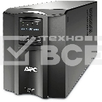Источник бесперебойного питания APC Smart-UPS SMT1500IC 1000Вт 1500ВА черный, фото 1