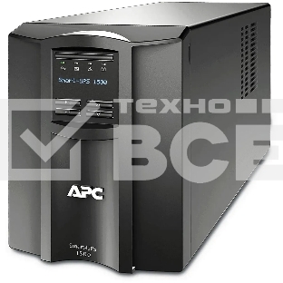 Источник бесперебойного питания APC Smart-UPS SMT1500IC 1000Вт 1500ВА черный