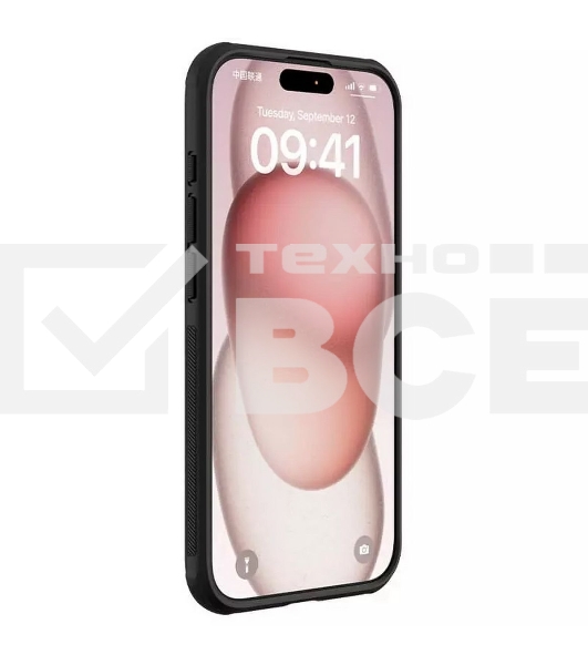 Чехол Super Frosted Shield Pro, черный, (AP IP15 Pro)