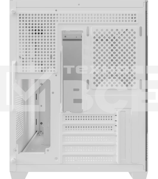 Компьютерный корпус Accord ACC-ZMS03W белый без БП mATX 3x120мм 1xUSB2.0 1xUSB3.0 1xUSB3.1 audio