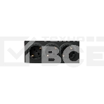 Розетка 3-мест. с заземл. LEZARD LETO 752-4200-127BUP закрытый корпус ПБТ черный бархат, фото4