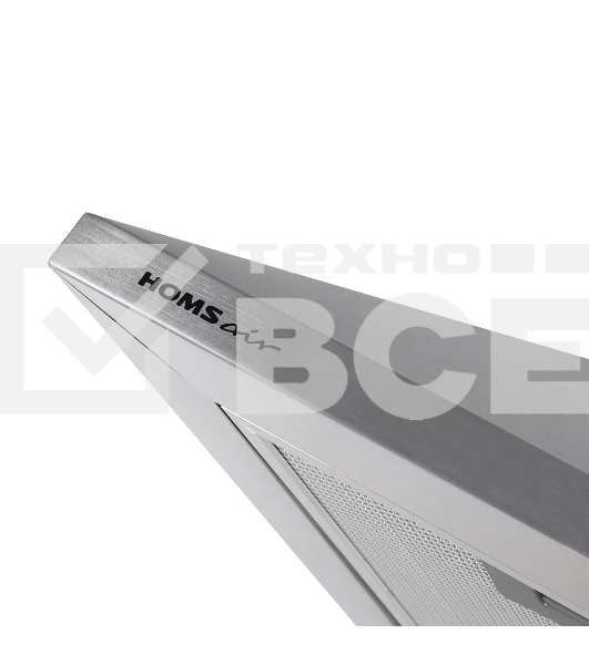 Вытяжка кухонная купольная HOMSair DELTA 60 нержавеющая сталь