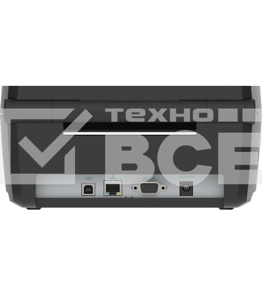 Принтер наклеек термотрансферный Meferi MP4000D (TR2P111W0B0) 203 dp, 152 мм/сек, Ethernet, RS-232, USB, чёрный