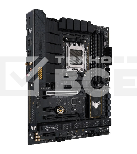 Материнская плата ASUS TUF GAMING B650-PLUS WIFI, AM5, AMD B650, 4xDDR5, 4xSATA, 3xM.2, 1xPCI-E 4.0 x16, 1xPCI-E 4.0 x4, 2xPCI-E x1, 1xHDMI, 1xDP, 1x 2.5Gb LAN, 2xUSB-A 3.2 Gen 2, 4xUSB-A 2.0, 1xUSB-C 3.2 Gen 2, 5x3.5 мм, 7.1, ATX