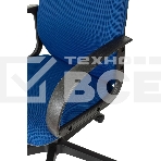 Кресло руководителя Бюрократ CH-808AXSN/TW-10 синий TW-10, фото16