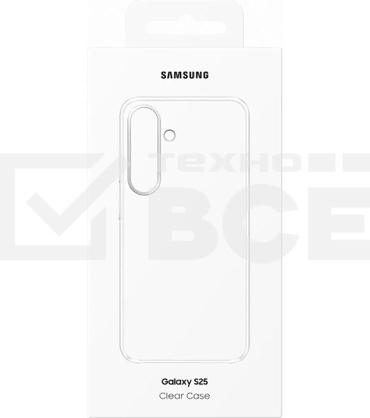 Чехол (клип-кейс) Samsung для Samsung Galaxy S25 Clear Case S25 прозрачный (EF-QS931CTEGRU)