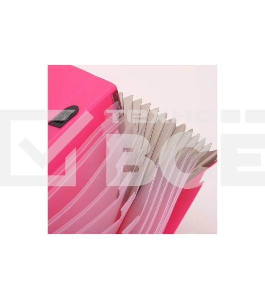 Папка-портфель Deli Rio EB40302 13 отделений, A4 полипропилен 0.6мм, ассорти