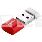 Флешка USB R/W Smartbuy LARA Red (SB32GbLARA-R), 32Gb, USB 2.0, R/W 25/15, красный, фото3
