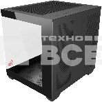 Компьютерный корпус Bloody CC-121 черный без БП mATX 7x120мм 1xUSB 2.0 1xUSB 3.0 audio, фото4