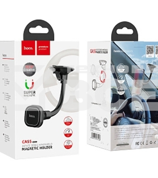 Автомобильный держатель HOCO (6931474707543) CA55 Astute Series черный