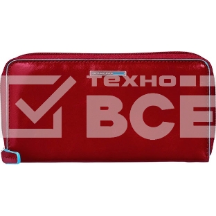 Кошелек женский Piquadro Blue Square PD3229B2/R красный натур.кожа