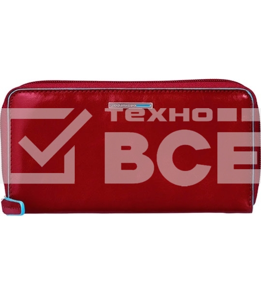Кошелек женский Piquadro Blue Square PD3229B2/R красный натур.кожа