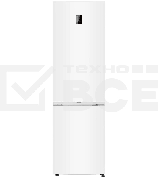 Холодильник Candy CFN6200WDC белый двухкамерный 227/91л морозилка снизу, No Frost