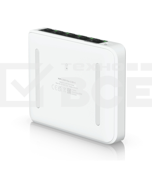 Коммутатор Ubiquiti UniFi Switch Flex Mini 2.5G Compact, 5-port 2.5G switch that can be powered with PoE or a USB-C adapter.
