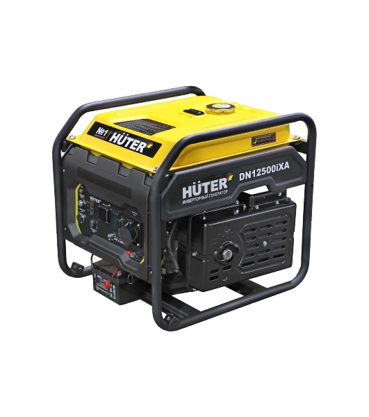 Электрогенератор бензиновый инверторный Huter DN12500iXA, 9 кВт, 84 дБ, 64.5 кг