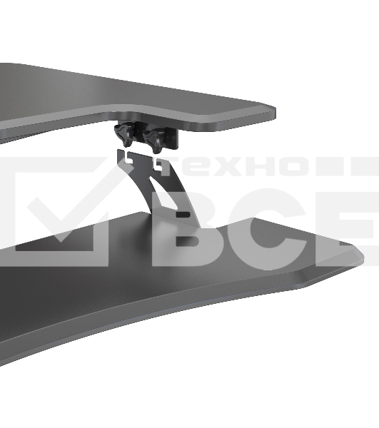 Стол для ноутбука Cactus VM-FDE103 столешница МДФ черный 91.5x56x123см (CS-FDE103BBK)