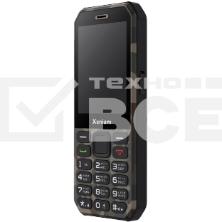 Мобильный телефон Xenium X300 зеленый камуфляж