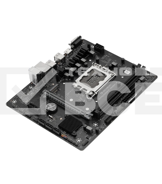Материнская плата Maxsun Challenger H610M-R, LGA 1700, Intel H610, 2xDDR4, 3xSATA, 1xM.2, 1xPCIe 4.0 x16, 1xPCIe x1, 1xHDMI, 1xVGA, 1x 1Gb LAN, 2xUSB 3.2 Gen 1, 4xUSB 2.0, 3x3.5 мм, 5.1, mATX