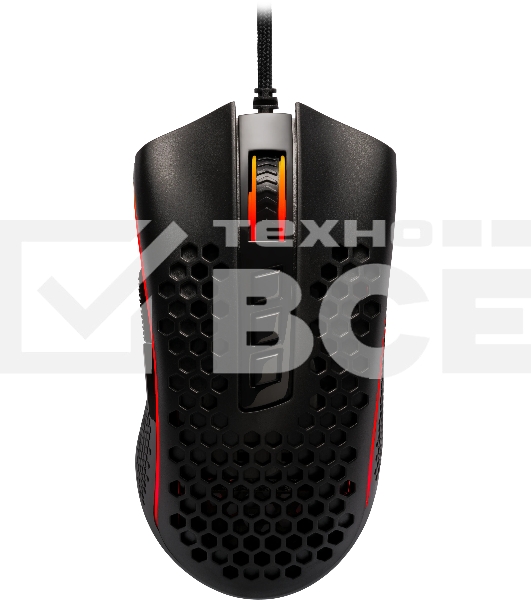 Мышь проводная Redragon Storm Elite черный, 16000 dpi, USB, кнопки - 7