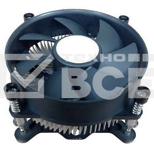 Кулер ForceTake CI-09225G-YSE02-DP черный 92мм алюминий 2700rpm 33db 3-pin 65W
