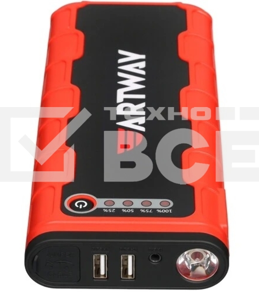 Пуско-зарядное устройство Artway JS-1018 ULTRA черный/красный