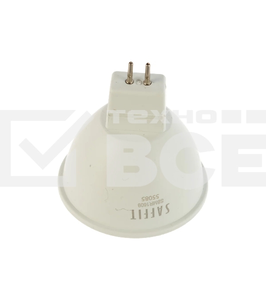 Лампа светодиодная SAFFIT SBMR1609 (55085) 9 вт 230в GU5.3 белый