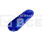 Флеш диск Maxvi P1 32GB USB 2.0 blue, монолит с колпачком, ABS пластик, фото 1