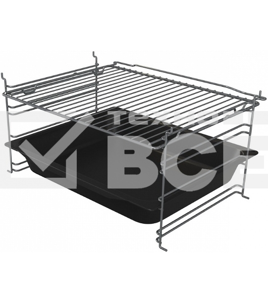 Плита комбинированная Gorenje GK5B44SF серебристый, конфорок 4 газовых, духовка 70 л, 50 см x 85 см x 59.4 см