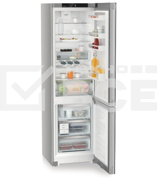 Холодильник Liebherr CNgbc 5723-22 001 серебристый двухкамерный 266/100л морозилка снизу