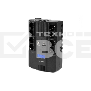 Источник бесперебойного питания Бастион SKAT-UPS 1000-AID-IN-1x9-8 600Вт 1000ВА черный