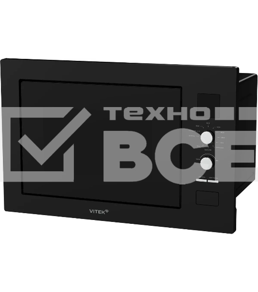 Встраиваемая микроволновая печь Vitek VBMW 2540 BG 25л. 850Вт черный