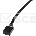 Устройство охлаждения(кулер) Accord ACC-4P12 Soc-AM5/AM4/1200/1700/1851 серебристый/черный 4-pin 31dB Al+Cu 180W 565gr brown box, фото4