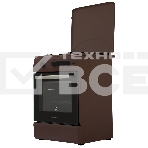 Плита газовая Renova SG6G-BR коричневый, конфорок 4 шт, духовка 70 л, 60 см x 85 см x 60 см, фото4