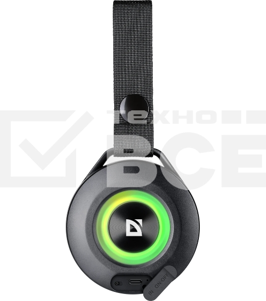 Портативная колонка Defender Enjoy 20 3Вт, черный, BT/light/Type-C 1