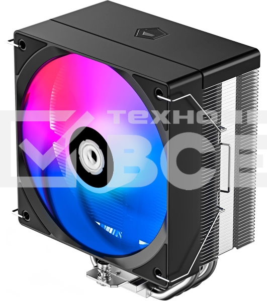 Кулер для процессора ID-COOLING SE-214-XT V2 LGA1851/1700/1200/115X/AM5/AM4 (16шт/кор, TDP 200W, PWM, 4 тепл.трубки прямого контакта, FAN 120мм, Random Spectrum Lighting) RET