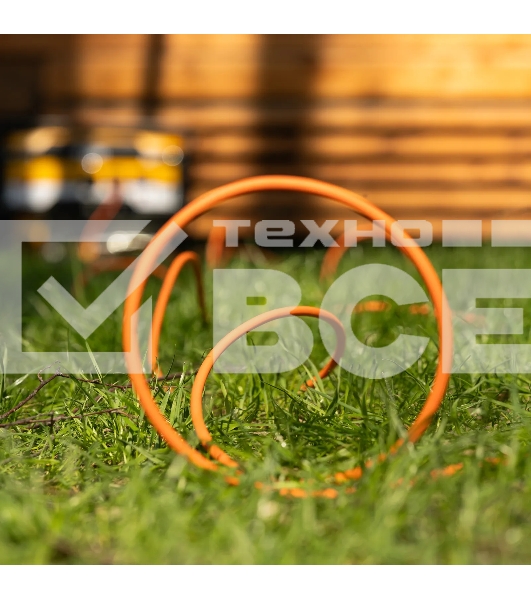 Удлинитель-шнур силовой Garden Series Denzel б/з, ПВС, 10 м, 1 розетка, 2*1 мм